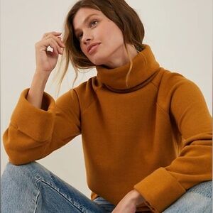 Anthropologie Thomasa Turtleneck Sweater